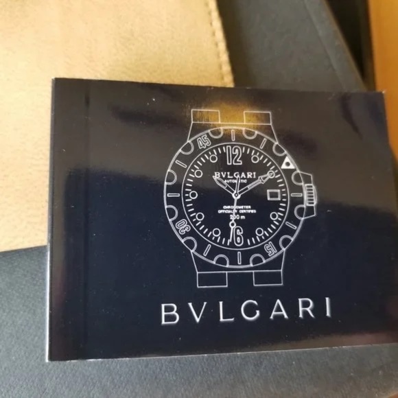 💋 Blvgari DIAGONO SCUBA NEW 18k Watch - Picture 4 of 14